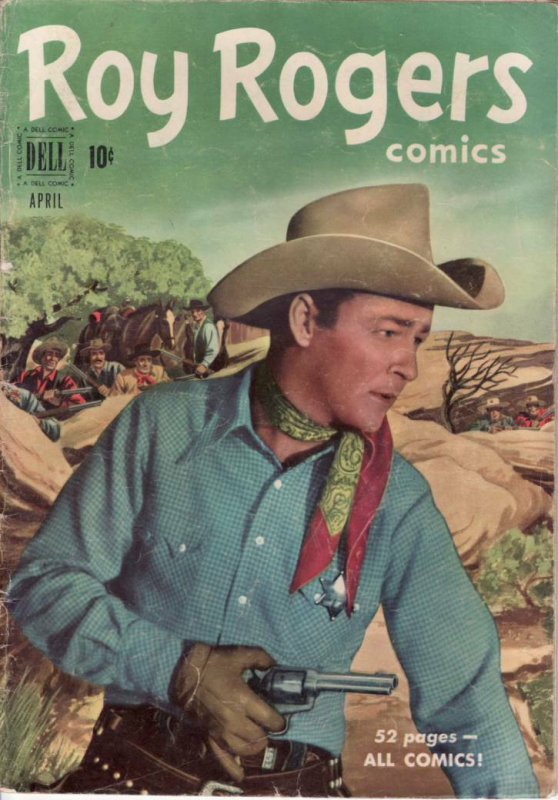 ROY ROGERS #40 TRIGGER DELL  1951  EGYPTIAN COLLECTION VG