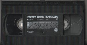 Mad Max Beyond Thunderdome VHS Mel Gibson in his final Mad Max role !