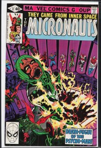 Micronauts #17 (1980) Micronauts
