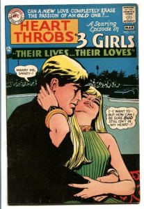 HEART THROBS #112 1968 DC Romance comic VG/F