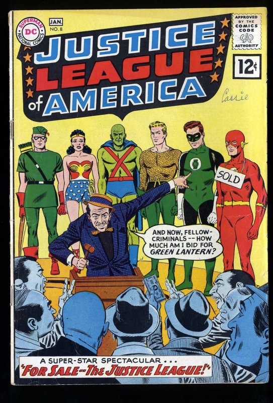 Justice League Of America #8 VG- 3.5