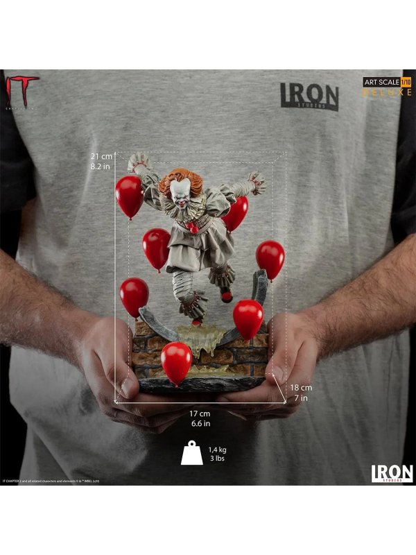 Pennywise Deluxe - It! - Art Scale 1/10 Statue