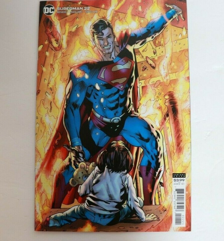 DC Superman # 22 Cover B Hitch Variant June 2020 Comic Book 