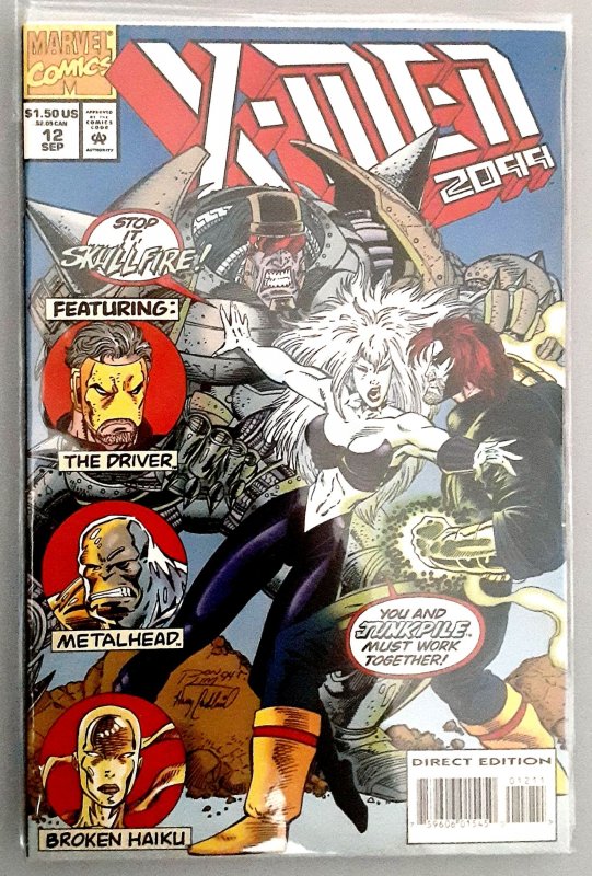 X-Men 2099 #12 (1994) The Feud Fury! VF/NM Condition