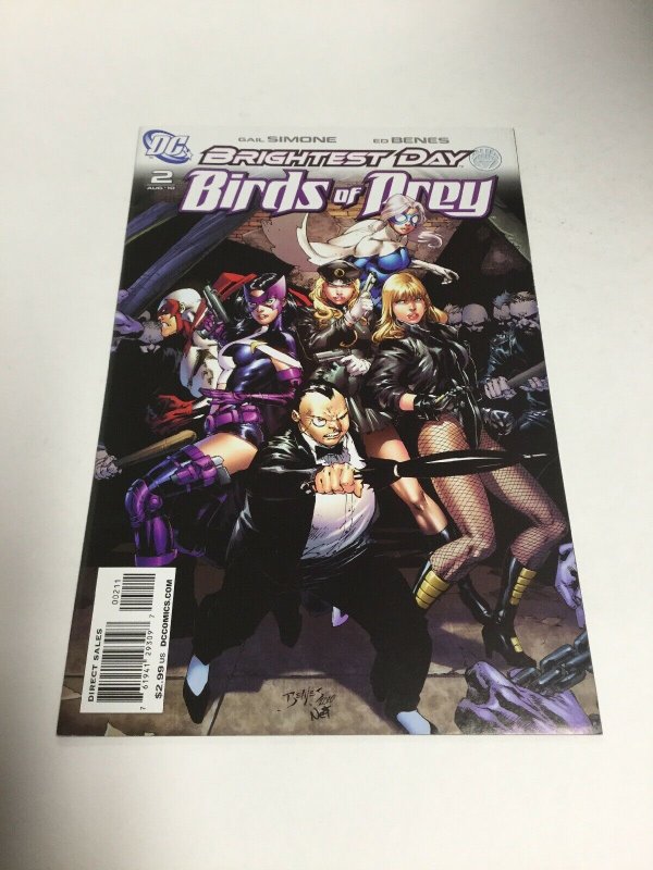 Birds Of Prey 2 Nm Near Mint Brightest Day DC Comics