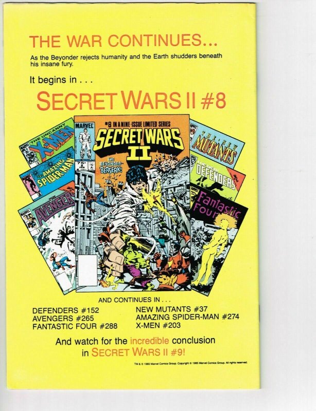 Captain America #314 (1968) - 7.0 FN/VF *Asylum/Squadron Supreme*