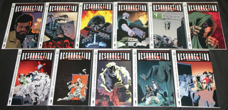 Modern Oni Press RESURRECTION 21pc High Grade Comic Lot End Was Only Beginning