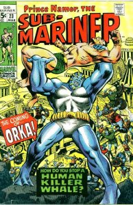 Sub-Mariner, The (Vol. 2) #23 VF ; Marvel | 1st appearace Orka