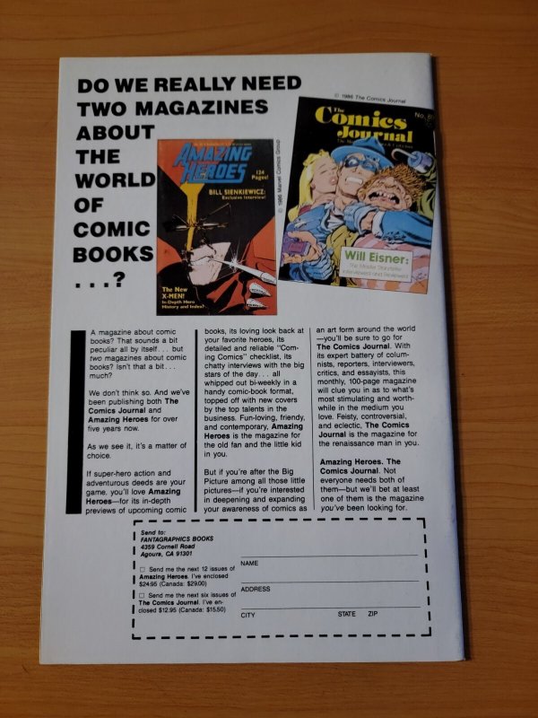 Anything Goes #2 ~ NEAR MINT NM ~ 1986 Comics Journel Comics