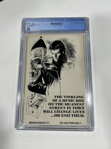 MOON KNIGHT 30 CGC 9.2 OW/W PAGES MARVEL 1983