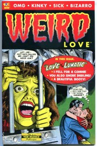 WEIRD LOVE #1, 1st, NM, IDW, Horror, Love of a Lunatic, Kinky, Sick,Bizarro,2013