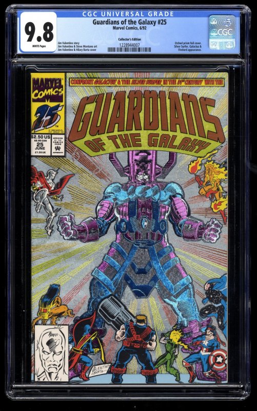 Guardians of the Galaxy #25 CGC NM/M 9.8 White