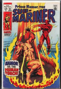 Sub-Mariner #14 (1969) Namor the Sub-Mariner [Key Issue]