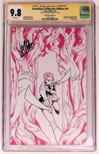 Something is Killing the Children #16 (2021) CGC SS 9.8 Rabbit Comics C, signed!