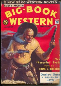 Big-Book Western #6 8/1934-Billy The Kid-Wes Fargo-VG-