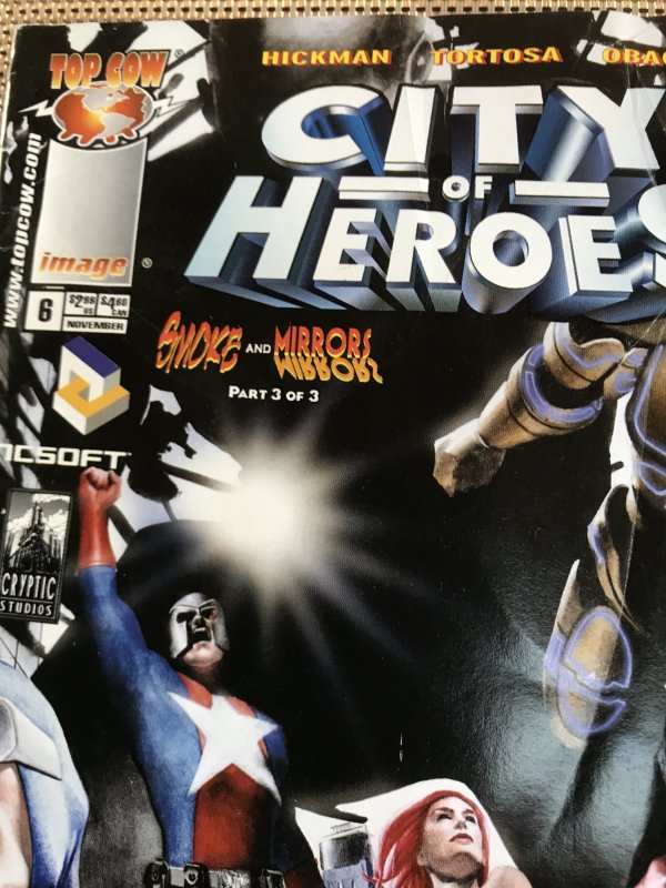 CITY OF VILLIANS #1 / CITY OF HEROES #6 flipbook: Image 11/05 VG; video game