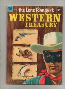 Dell Giant Lone Ranger's Western Treasury #1 - Origins Issue - (Grade 7.0) 1953