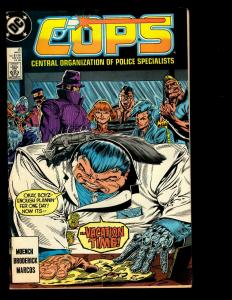 11 DC Comics Cops # 1 4 5 6 7 8 9 10 Morbius # 22 Indiana Jones # 1 2 J342