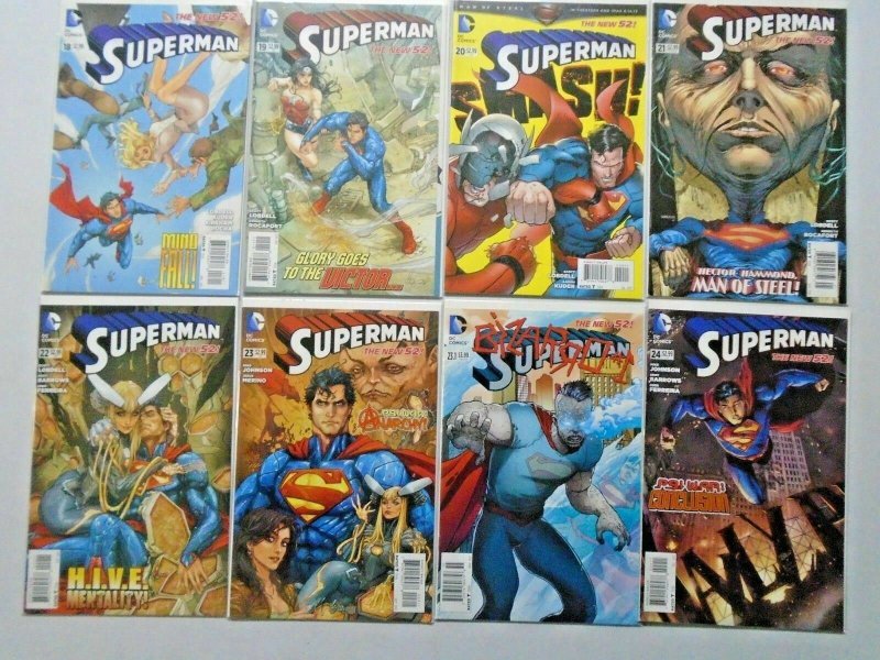 Superman lot #2-48 46 different some variants w/o #36,40,41 avg 8.0 VF (2011)