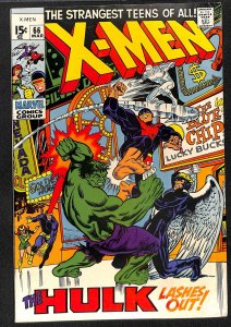 X-Men #66 FN/VF 7.0 Hulk!