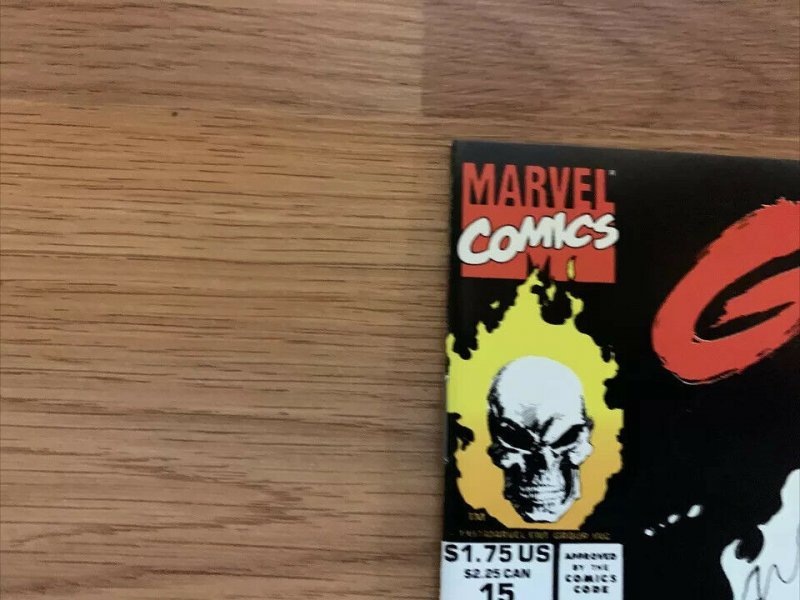 GHOST RIDER Vol 2 #15, GLOW IN THE DARK COVER, MARVEL