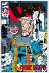 Cable #1 Gold Foil Embossed Cover | X-Force (1993) ITC278