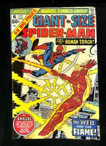 Giant-Size Spider-Man #6 Human Torch!