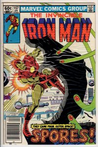 Iron Man #157 Newsstand Edition (1982) 9.2 NM-