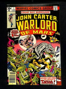 John Carter Warlord of Mars #1 VF 8.0