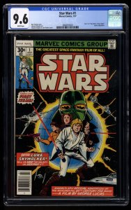 Star Wars (1977) #1 CGC NM+ 9.6 White Pages