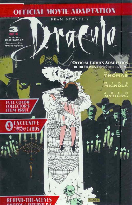 Dracula (Bram Stoker’s…) #3 VF/NM; Topps | save on shipping - details inside