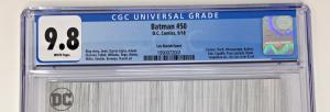 Batman #50 1:100 Jim Lee Sketch cover CGC 9.8 Batman Catwoman wedding issue