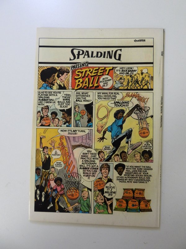 Iron Man Annual #4 (1977) VF- condition