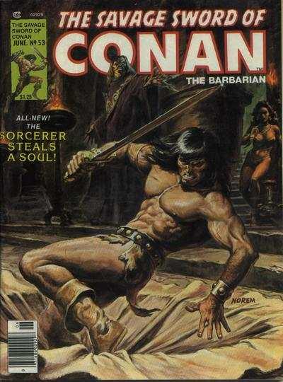 Savage Sword of Conan (1974 series) #53, NM (Stock photo)