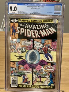 Amazing Spider-Man 199 CGC 9.0 1979 NR MINT BEAUTY!!