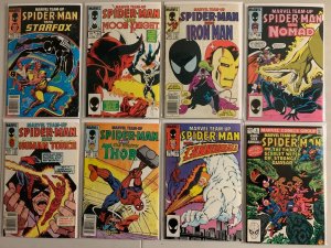 Marvel Team-Up comics lot #111-149 + 3 annual + bonus 35 diff avg 6.0 (1981-85)