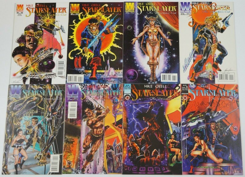 Starslayer: the Director's Cut #1-8 VF/NM complete series mike grell 2 3 4 5 6 7