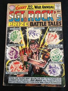 SGT. ROCK'S PRIZE BATTLE TALES VG/VG- Condition