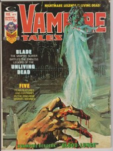 VAMPIRE TALES #9 1974 MARVEL COMICS BLADE SOLO STORY