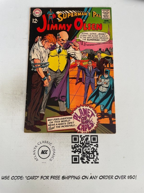 Superman's Pal Jimmy Olsen # 117 VF DC Silver Age Comic Book Batman 11 SM17
