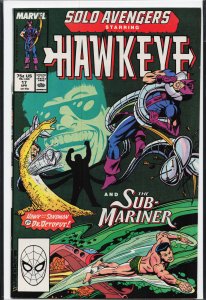 Solo Avengers #17 Direct Edition (1989) Namor the Sub-Mariner