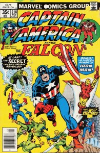 Captain America #218 (1978) Captain America and the Falcon