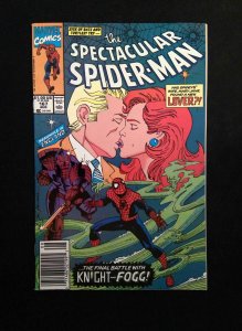 Spectacular Spider-Man #167  MARVEL Comics 1990 VF+ NEWSSTAND