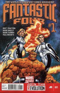 FANTASTIC FOUR  (2013 Series)  (MARVEL) #1 Good Comics Book 
