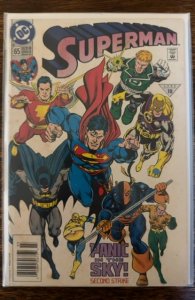Superman #65 (1992) Newsstand Edition
