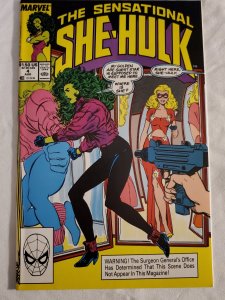 Sensational She-Hulk 4 Near Mint-  Cover art by John Byrne