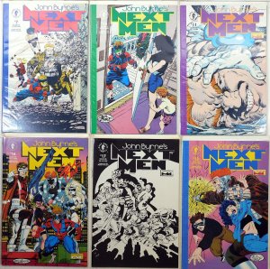 Next Men Lot of 6 #7, 10, 11, 13, 16, 17 (1992) Dark Horse Comics 1st Print