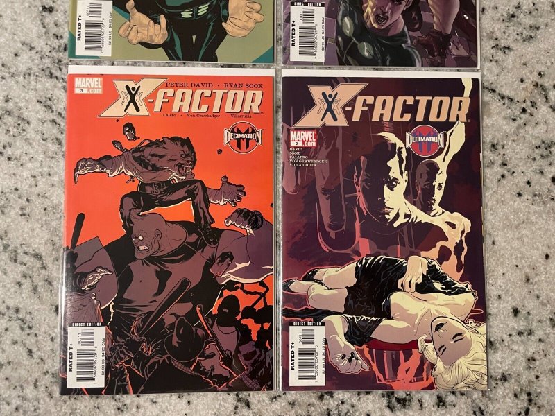 4 X-Factor Marvel Comic Books # 2 3 4 5 NM X-Men Wolverine Deadpool Hulk 24 CH20