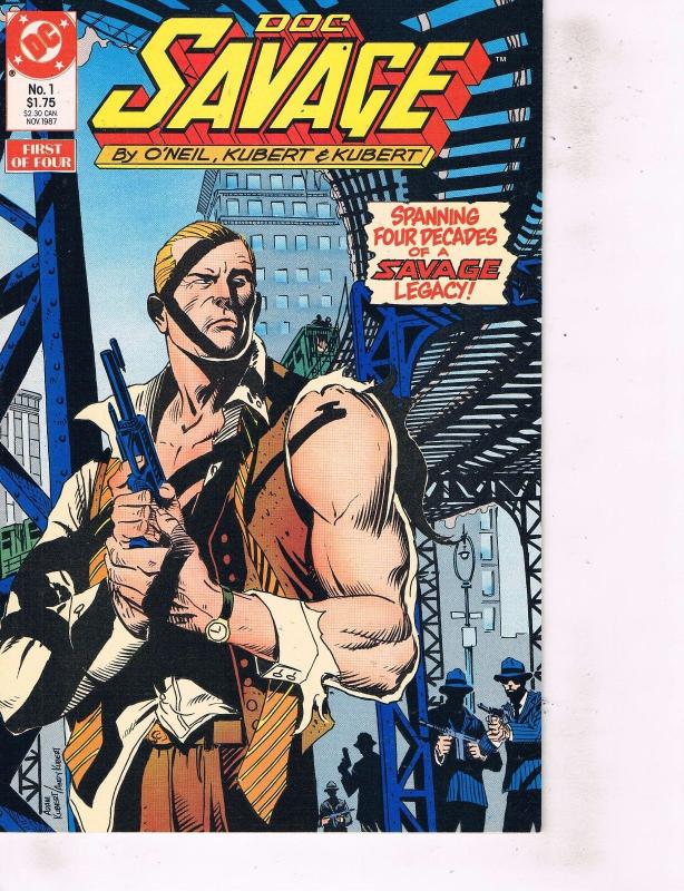 Lot Of 2 Comic Books DC Doc Savage #1 and El Diablo #1  ON7 