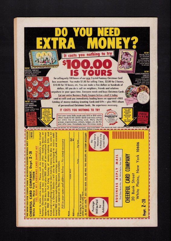 Fantastic Four #114 - John Buscema Cover Art! (4.5) 1971